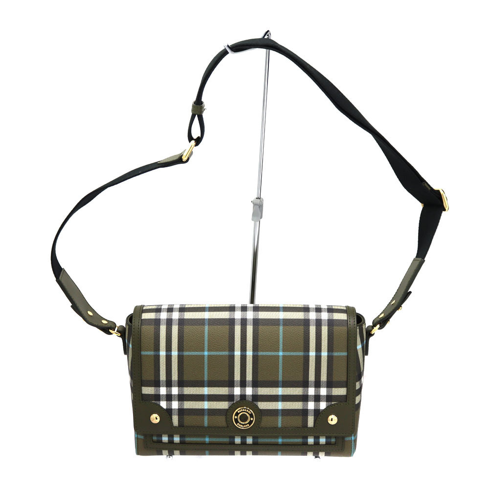 Burberry Shoulder Bag Green Black